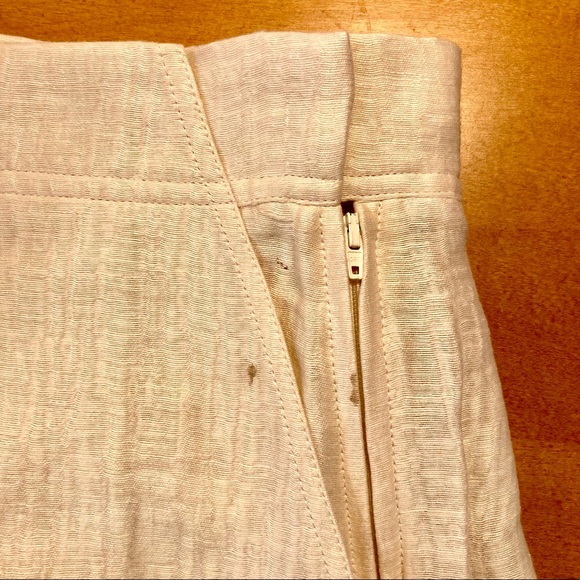 [New] H&M Linen off-white shorts - Picture 4 of 4